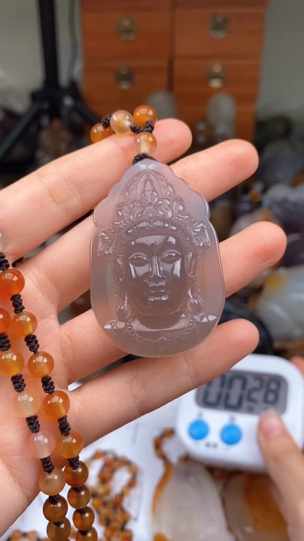 【闪购商品】玛瑙/玉髓颈饰未镶嵌AA