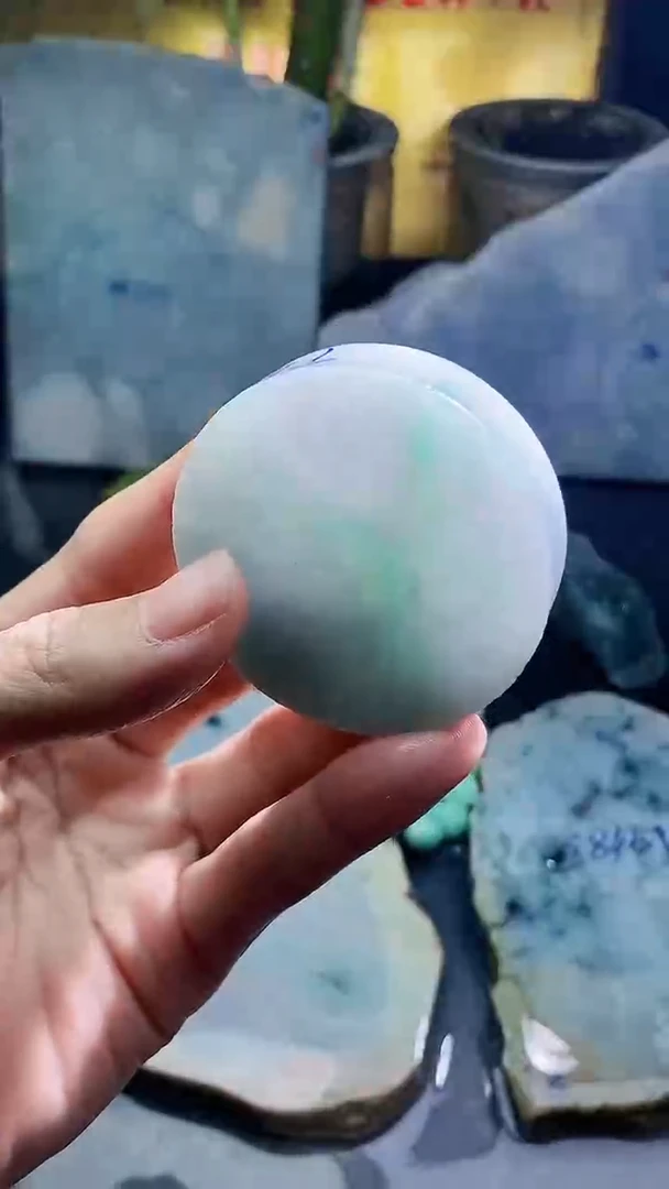 未镶嵌挂件翡翠小雨83