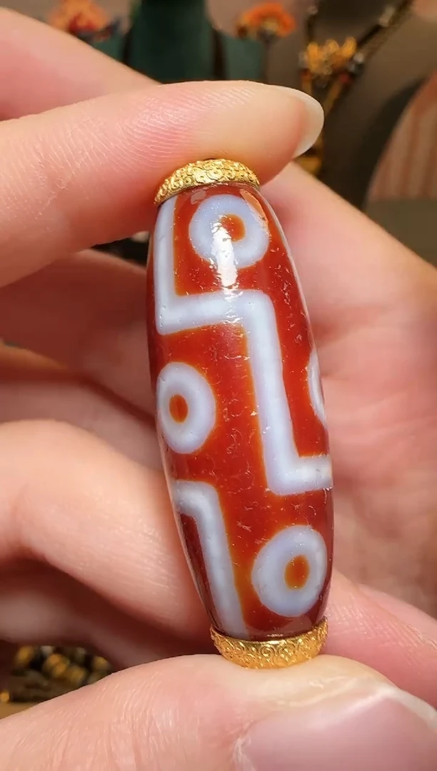 【闪购商品】玛瑙吊坠18K金镶嵌吊坠