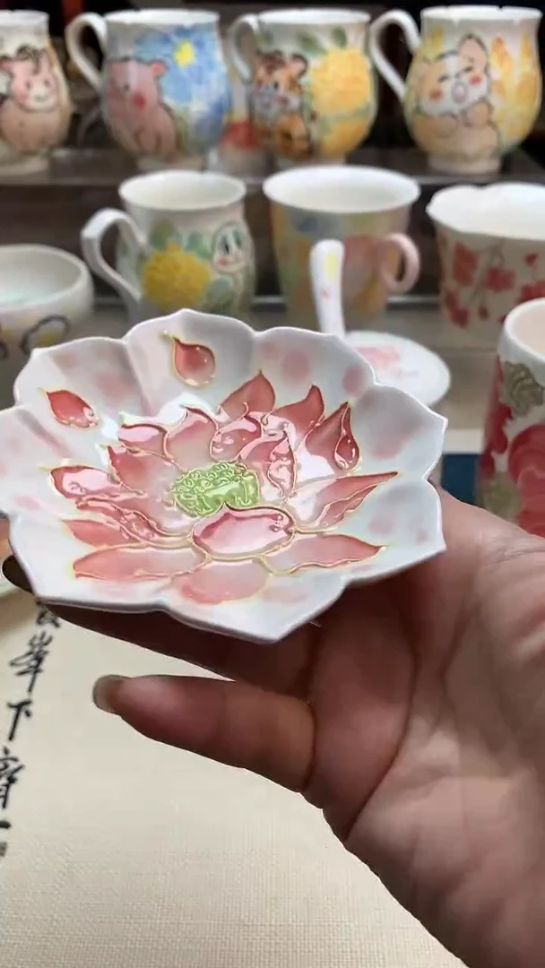 一味*莲瓣荷韵碟