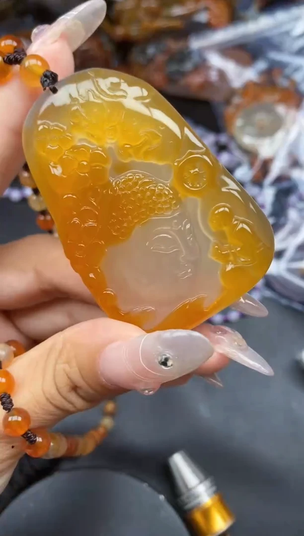 【闪购商品】玛瑙/玉髓颈饰未镶嵌ll