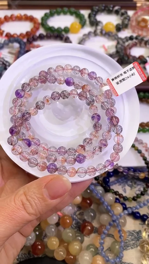 未镶嵌手链水晶仙女超七