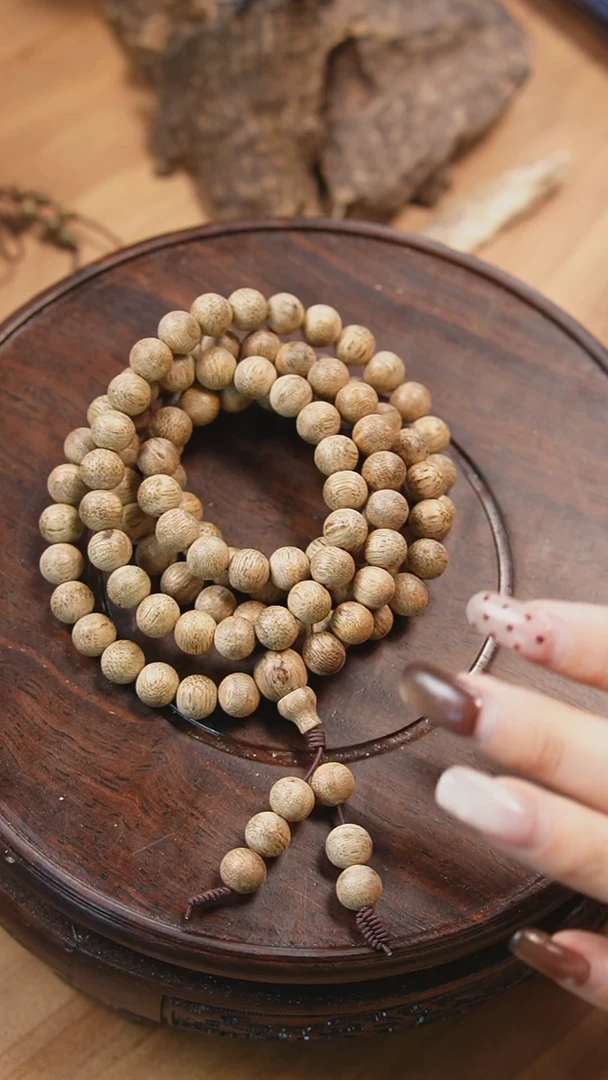 沉香手串【大叻沉香】天然野 约8MM*108颗 多样性发货