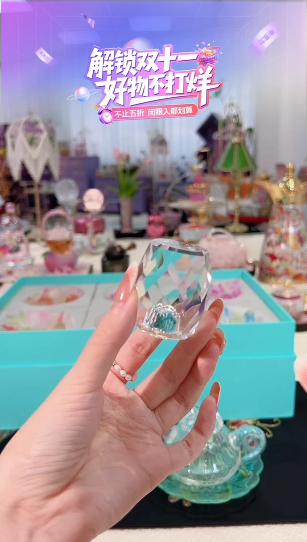 玺宴 松石绿 常规实心盖置 如图