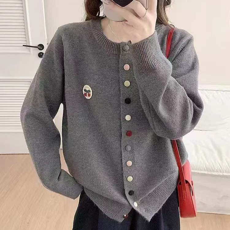 165时尚百搭女士毛衣开衫