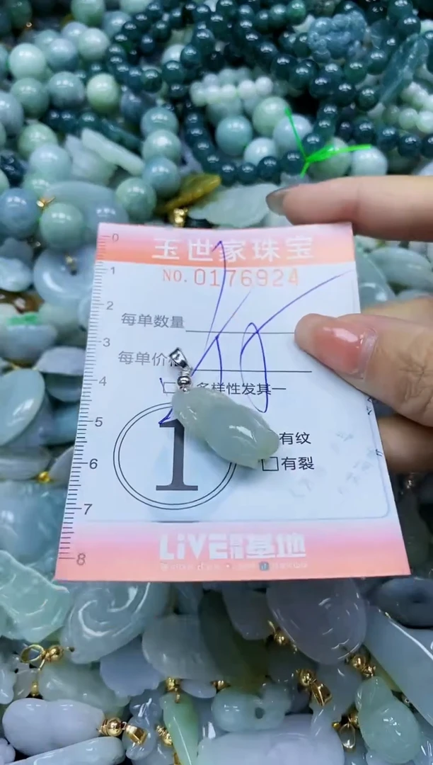 【闪购商品】翡翠颈饰未镶嵌闪购0176924多样性发其一