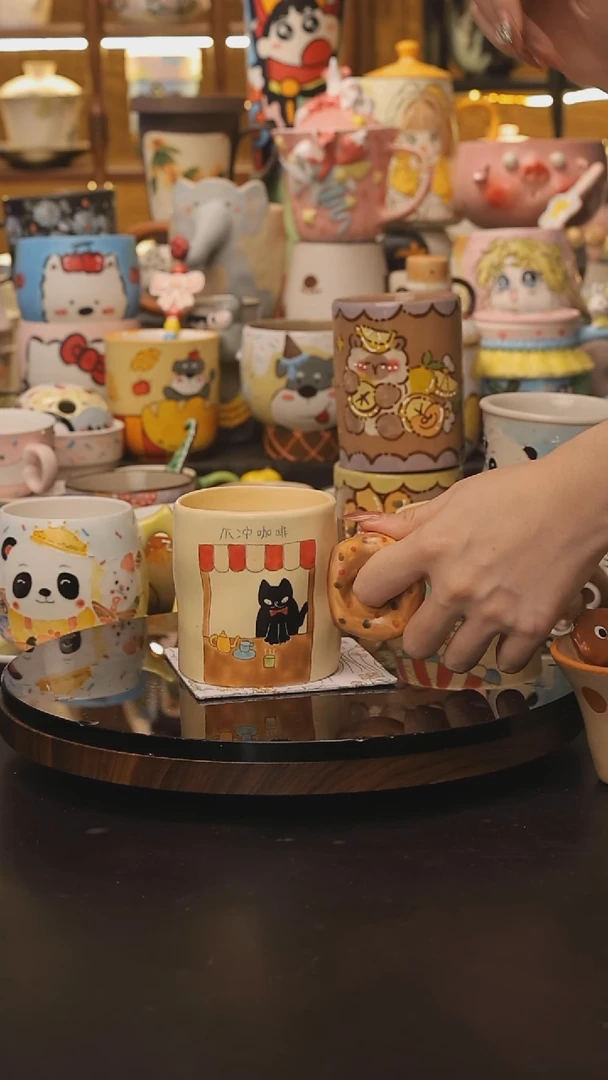 景德镇釉下彩绘设计师款式陶瓷