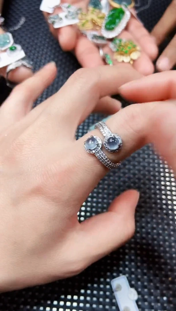 【闪购商品】翡翠戒指未镶嵌111111111