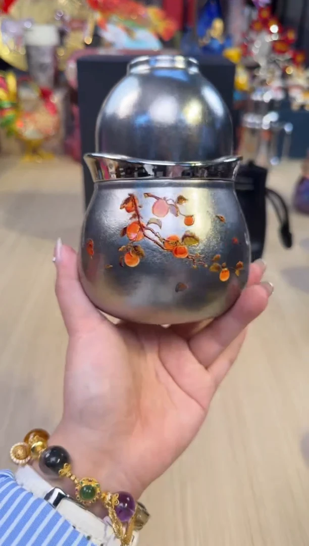 22福禄纯钛旅行套（柿柿如意）+