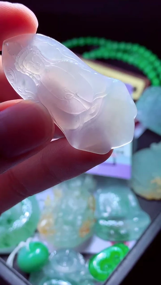 未镶嵌定制翡翠秀*#翡翠毛货定制