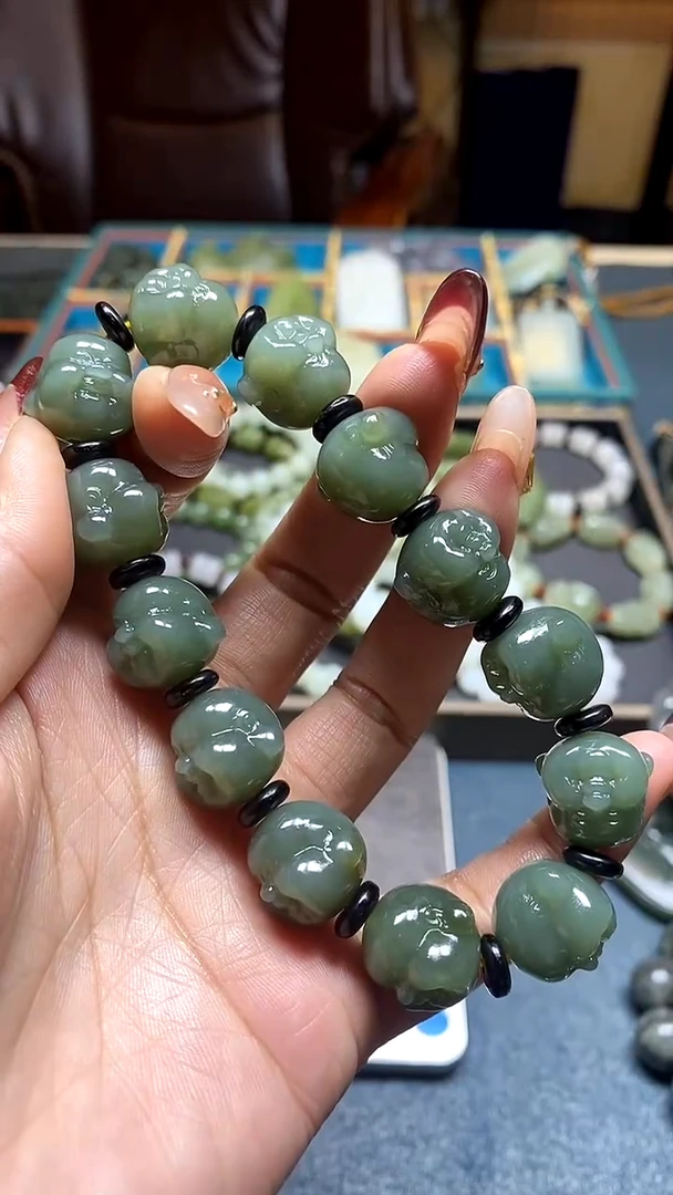 颈饰未镶嵌和田玉多样性拍一发一