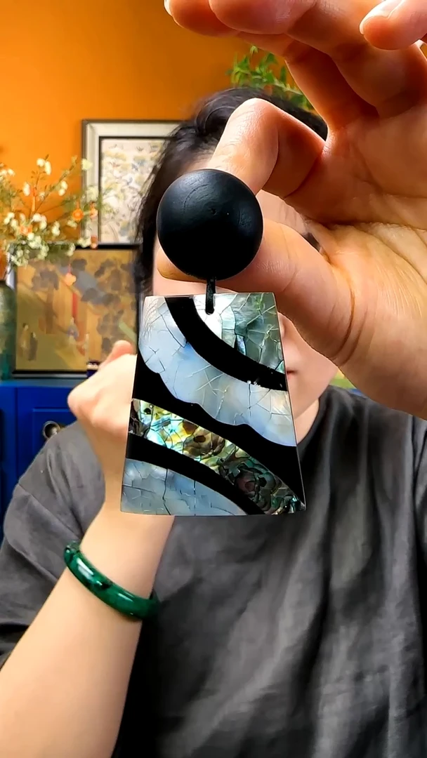 纯铜925银无耳钉