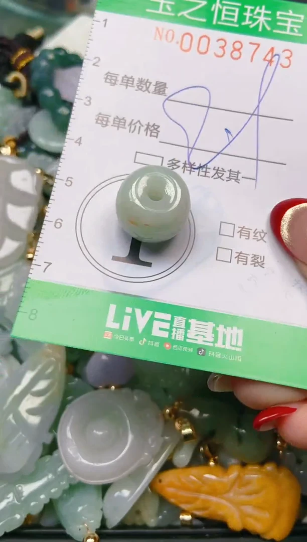 【闪购商品】翡翠颈饰未镶嵌闪购0038743