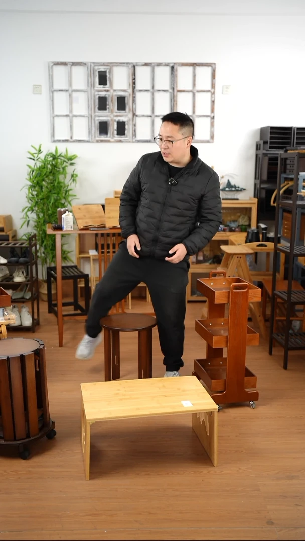 竹     原色炕桌