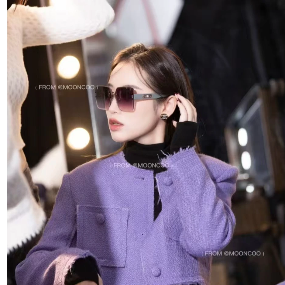 高品5001-5015个性无框墨镜防紫外线气质百搭显脸小太阳眼镜开车