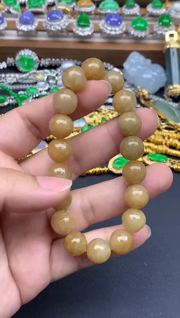 未镶嵌手链翡翠18-春日珠宝