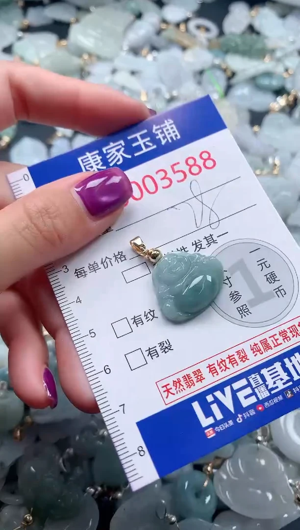颈饰未镶嵌翡翠3588