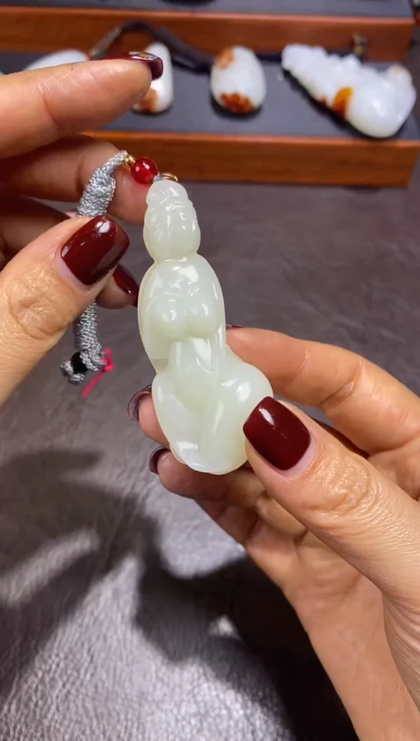 未镶嵌和田玉摆件博**翠和田玉