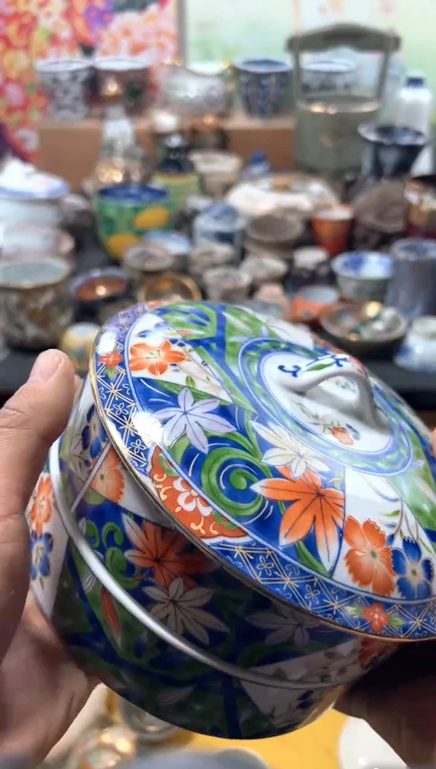 瓷片s***y夏目海外回流瓷器中古品。