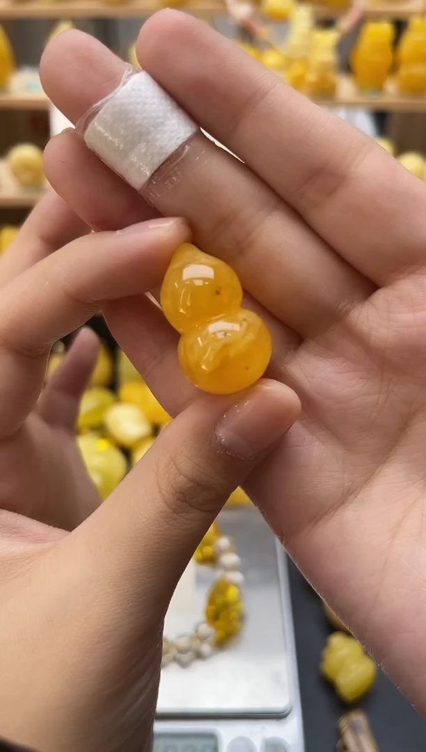 琥珀未镶嵌珠宝奇石058琥珀蜜蜡微瑕