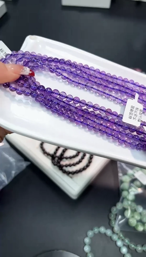 【闪购商品】水晶手串未镶嵌73S多样性发其一/1条默认微瑕
