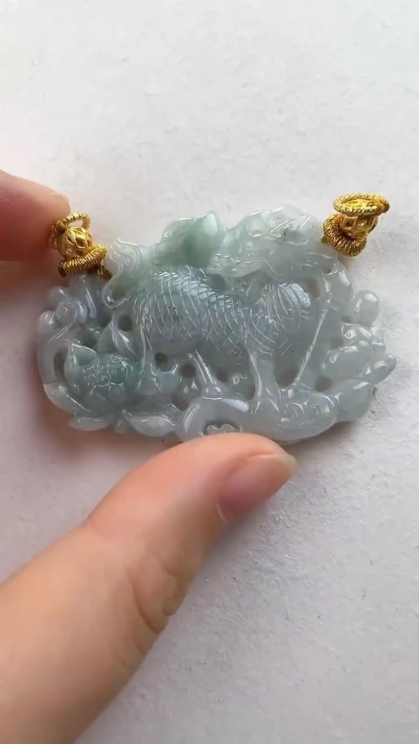 【闪购商品】翡翠颈饰未镶嵌定制翡翠不带链149