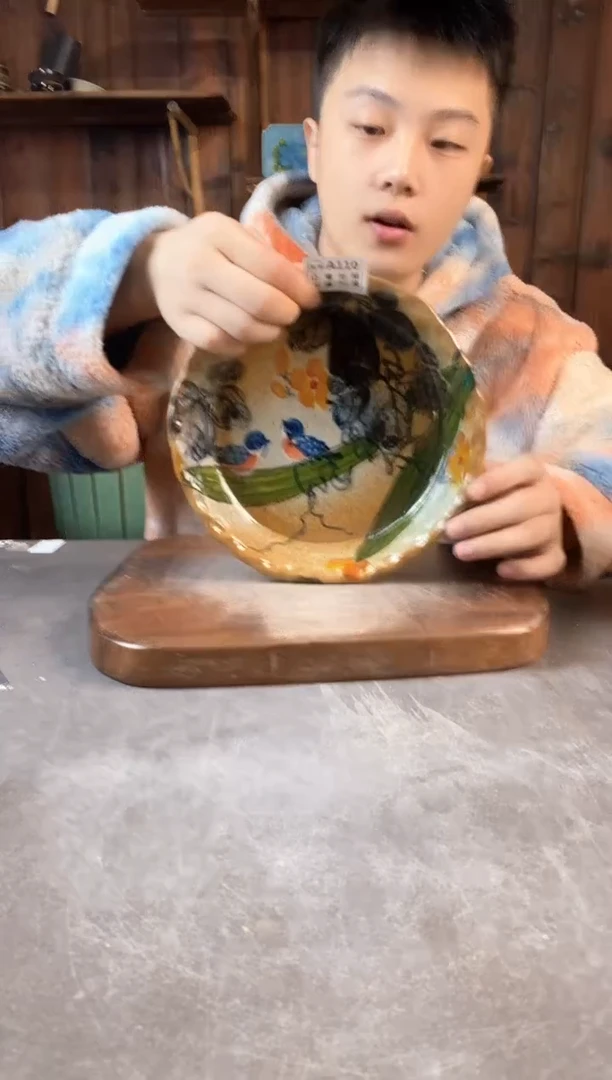 碗110瑕，手工手绘，超值陶瓷