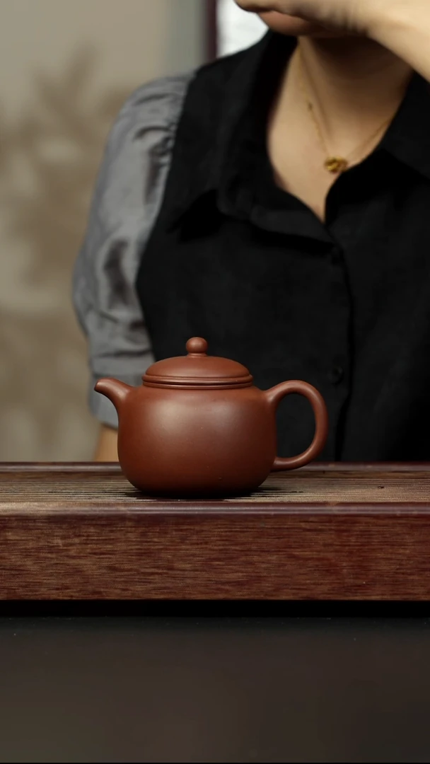紫砂茶壶底槽清 匏樽 天玉茗砂方章