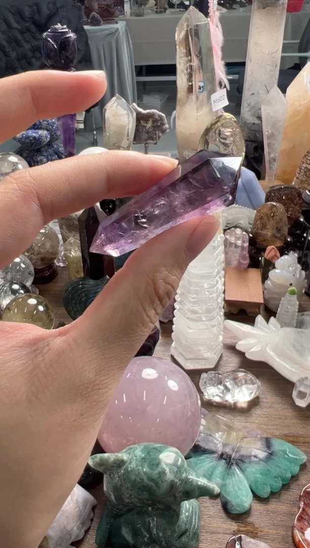 未镶嵌珠宝半成品水晶M169 约5.4cm