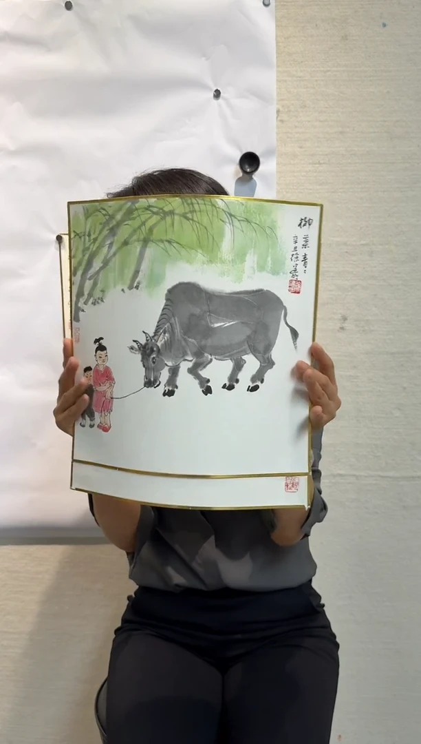 国画炳山艺术--徐建明老师作品