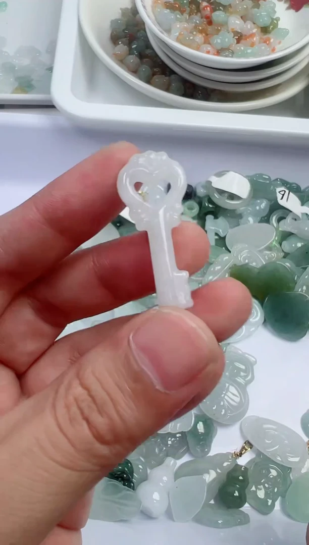 散珠翡翠309号链接，A货翡翠