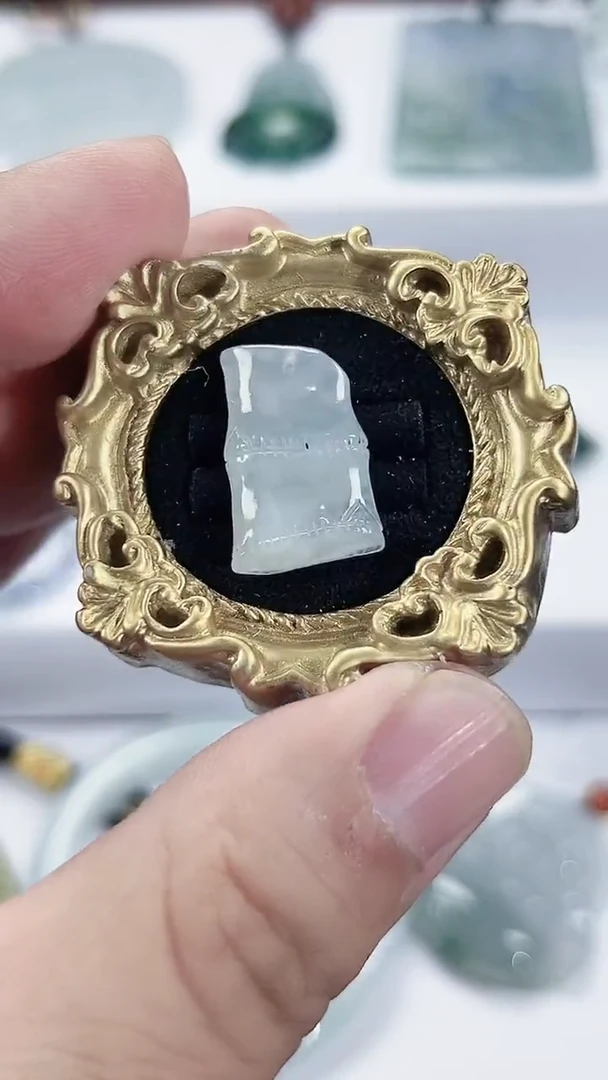 颈饰未镶嵌翡翠天然缅甸A货翡翠