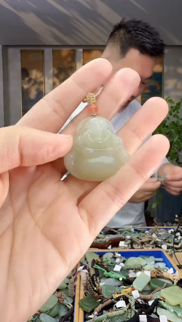 未镶嵌和田玉挂件拍一发一