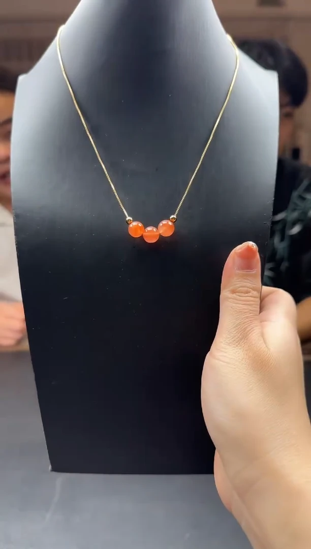 南红玛瑙未镶嵌颈饰DSD0709006多样性发一