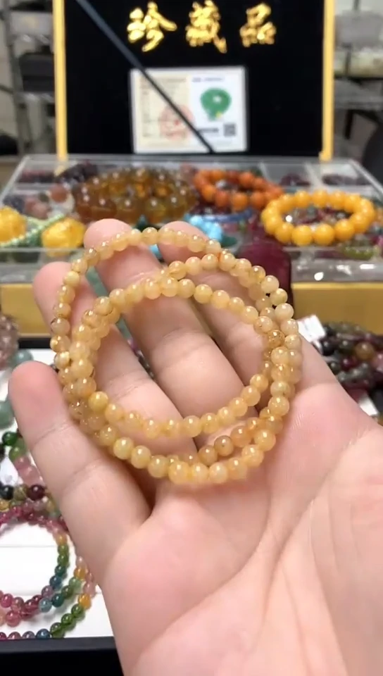 未镶嵌手链发晶手链33