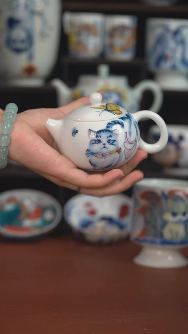 老师作品墨渊小壶（宠粉福利 ）
