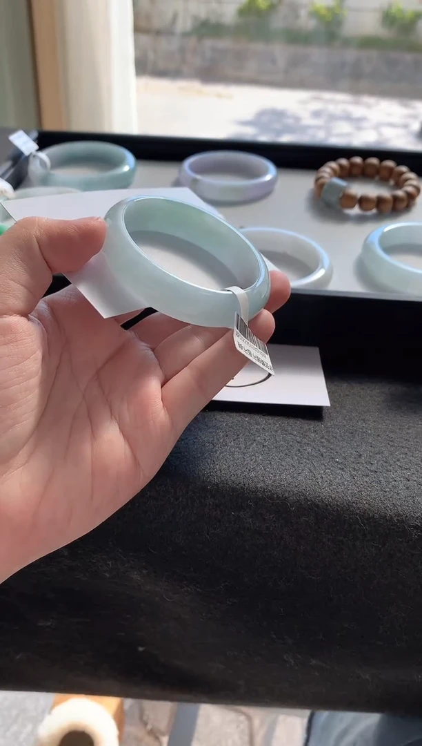 未镶嵌手镯翡翠55.5贵妃Y4912买断