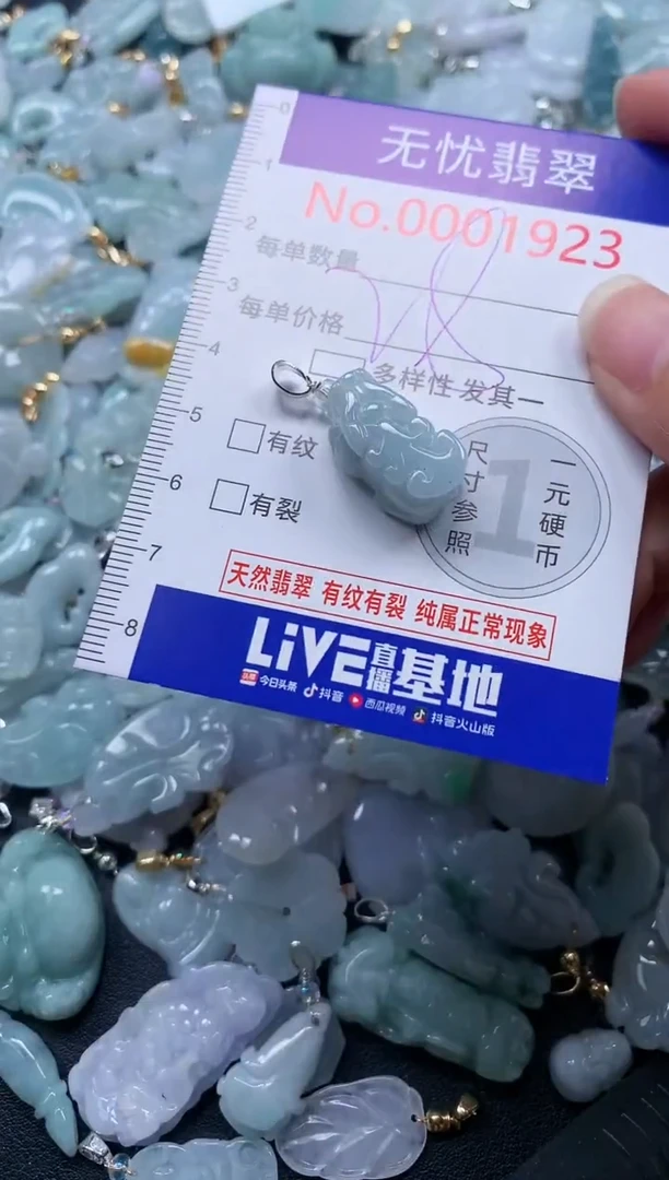 颈饰未镶嵌翡翠1923