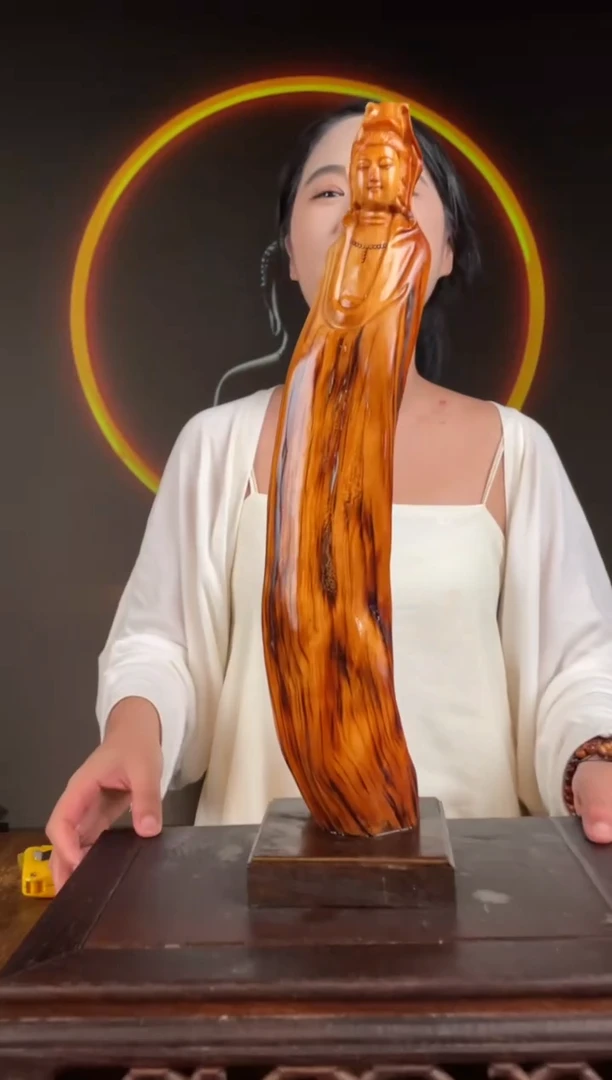 柏木（崖柏）手工摆件,先抢先得 编号:85