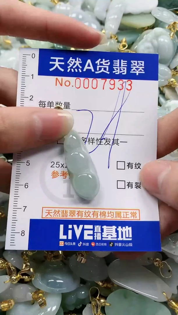 颈饰未镶嵌翡翠纯天然a货翡翠