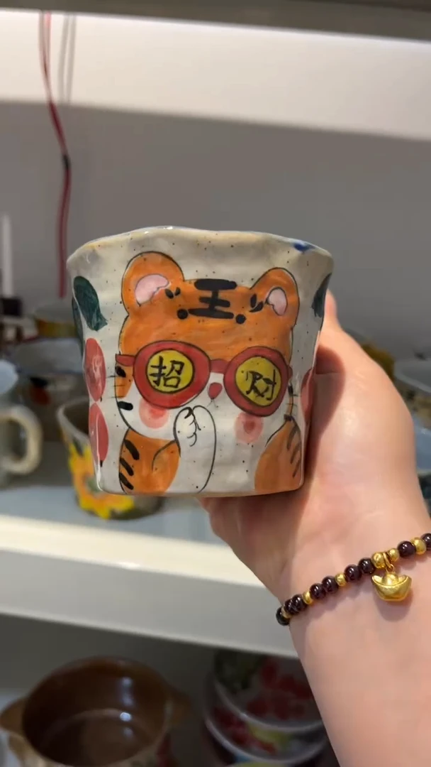 杯景德镇老陶泥杯
