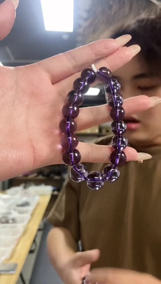 【闪购商品】水晶手串未镶嵌多样性发其一颜色微差