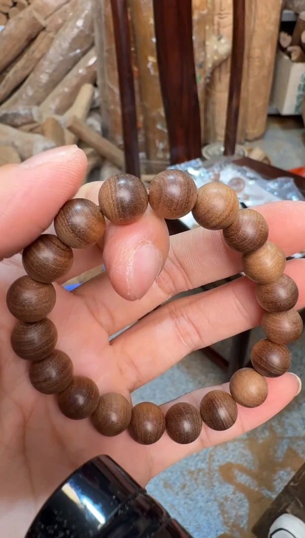 檀香木其他嗯*人1.0黑肉虎皮纹单圈