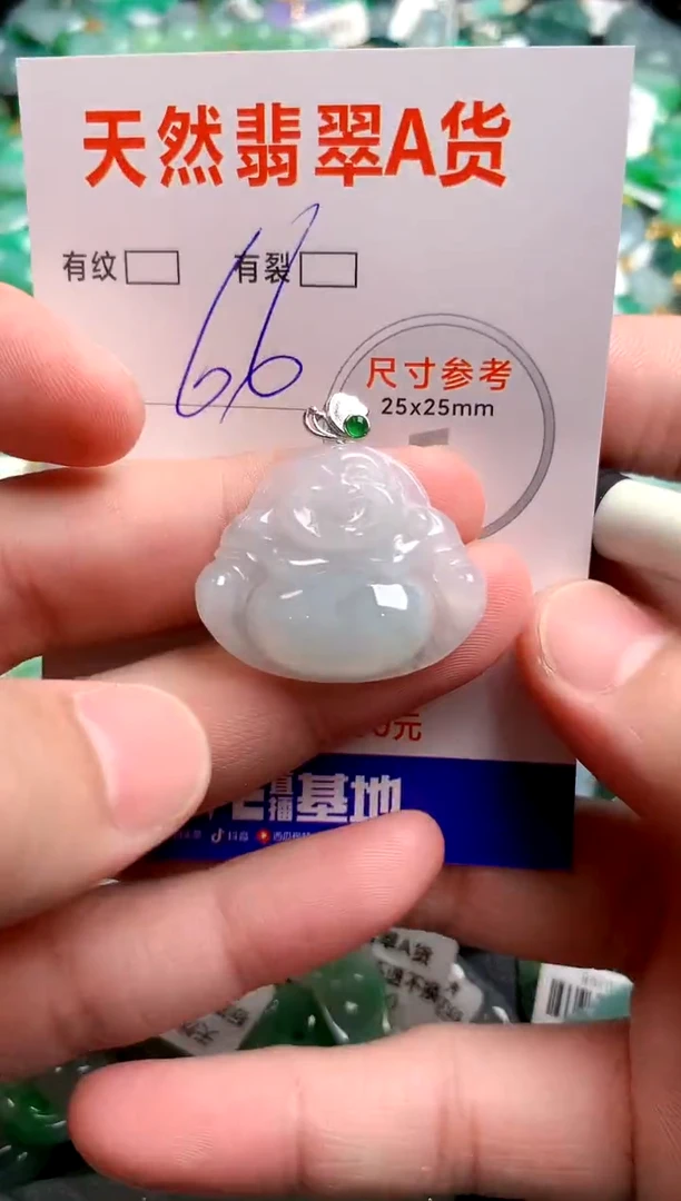 翡翠未镶嵌颈饰13007446