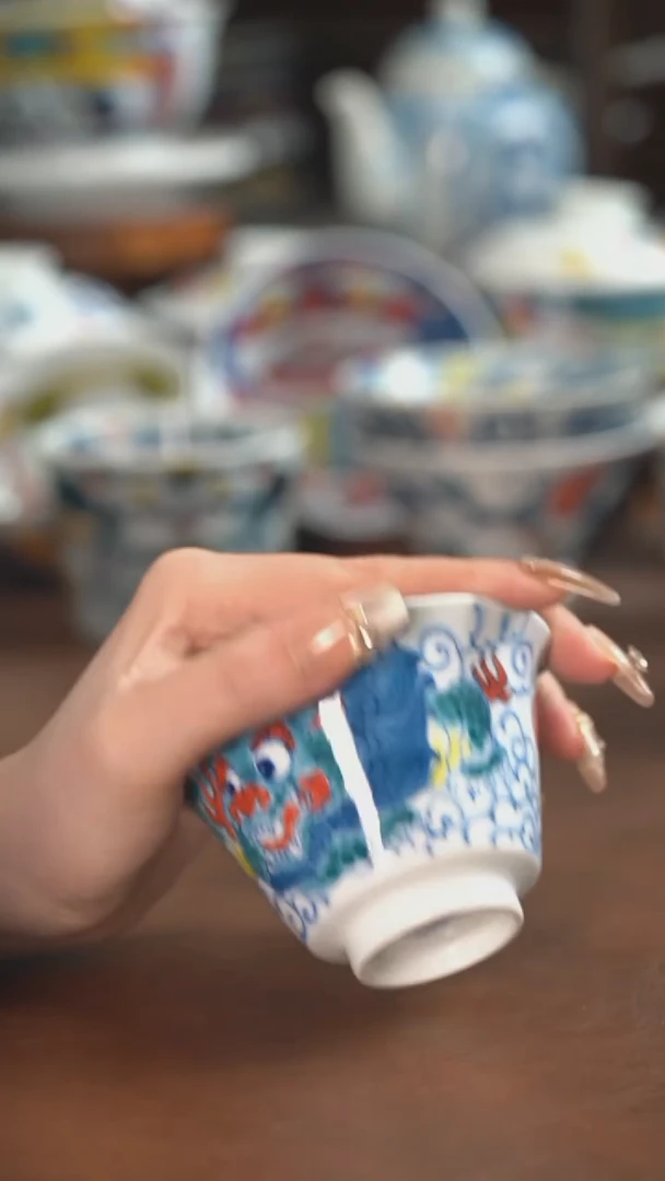 【闪购商品】麒麟擦黑板微瑕福利）景德镇昨明陶瓷