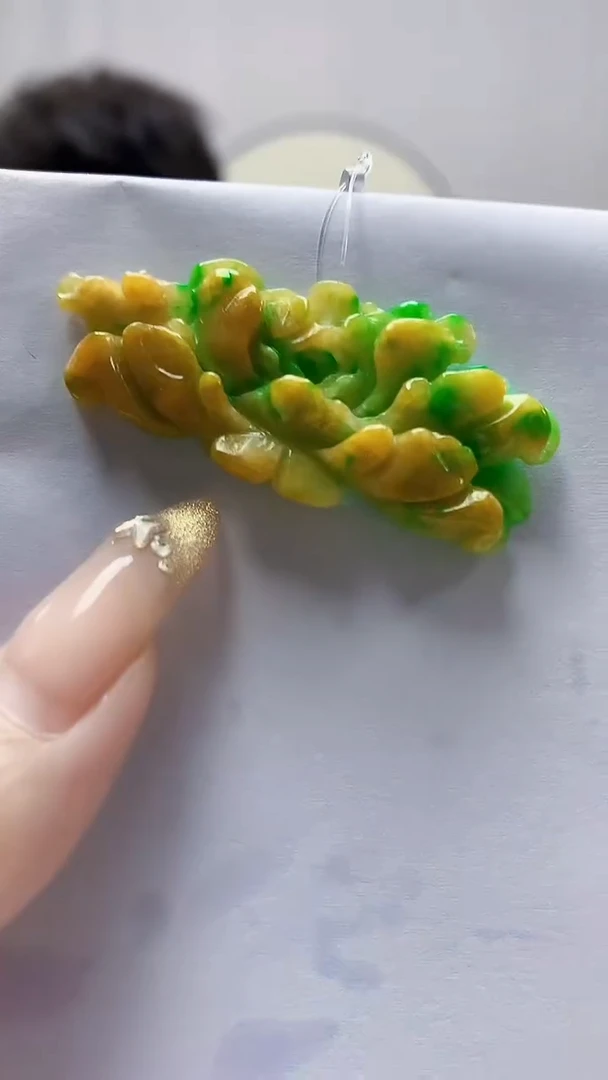 未镶嵌定制翡翠4688DD-毛货挂件28