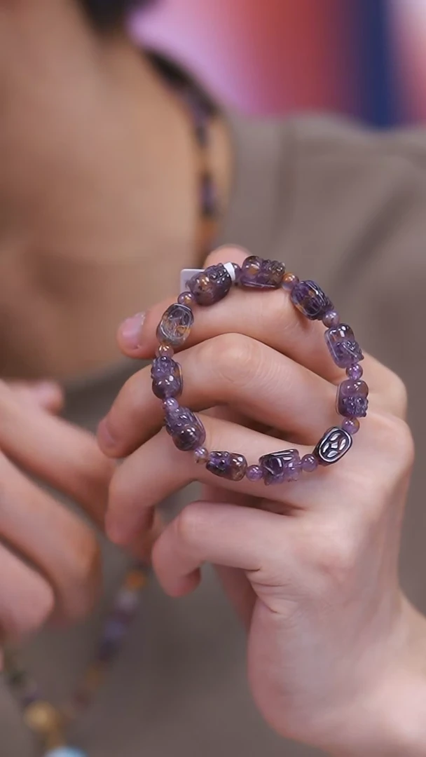 【闪购商品】水晶L013极光金多多貔貅阵未镶嵌多样性发其一