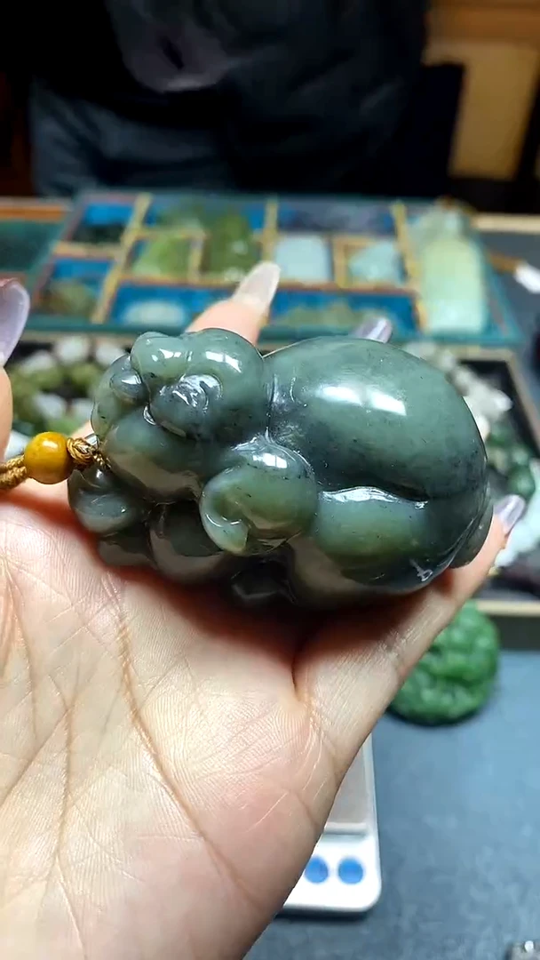 颈饰未镶嵌和田玉多样性拍一发一