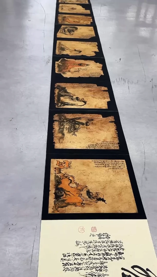 国画10.12-馆藏-孙布衣-4米册页-78