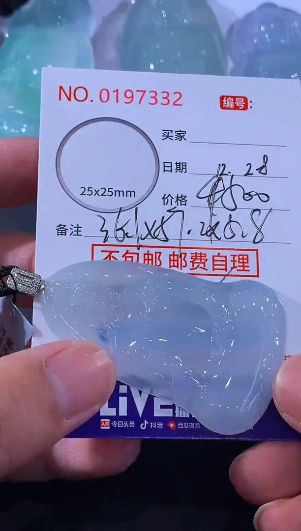 颈饰未镶嵌翡翠宇***恩！